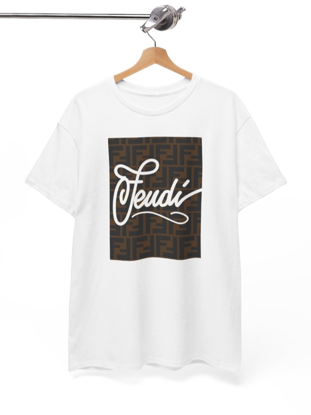 Classic White Crew Neck T-Shirt